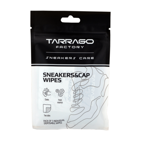 TARRAGO SNEAKERS & Cap Wipes 5-pack