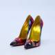 Christian Louboutin SO KATE kolorowe 120 36,5