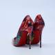 Christian Louboutin SO KATE kolorowe 120 36,5