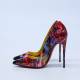 Christian Louboutin SO KATE kolorowe 120 36,5