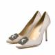 Manolo Blahnik Hangsi s 39,5 Satin