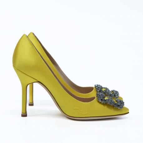 Manolo Blahnik Hangisi s 35,5 yellow