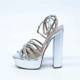 Aquazzura moondust sandal plateau s 38